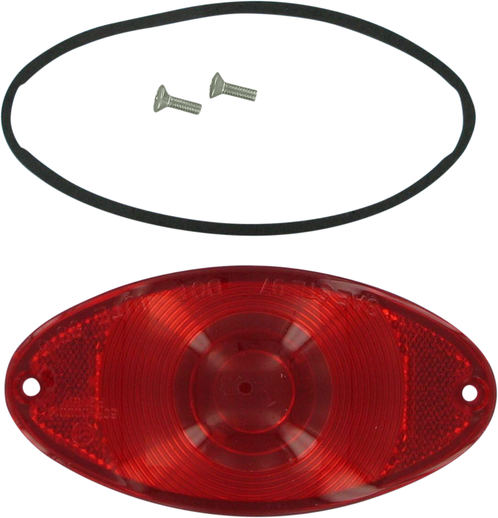 Drag Specialties Cateye Lens - Red