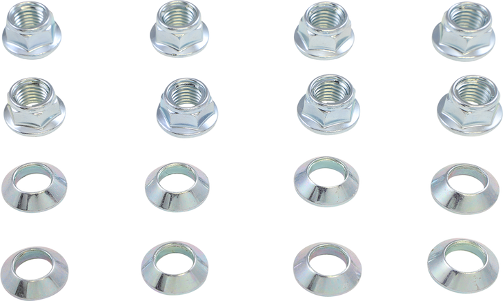 Moose Racing Lug Nuts - Locking - 8 Pack - Atv 0223-0044M