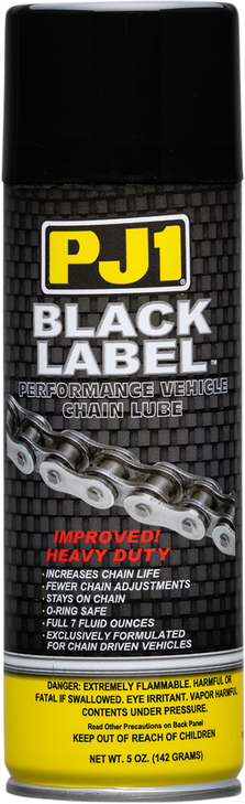 Pj1/Vht Black Label Chain Lube - 5 Oz. Net Wt. - Aerosol 1-06A