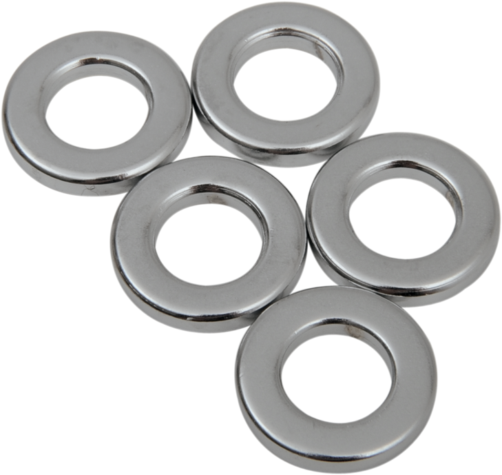 Drag Specialties Spacer - Chrome - 3/8" X 3/4" X 1/8"