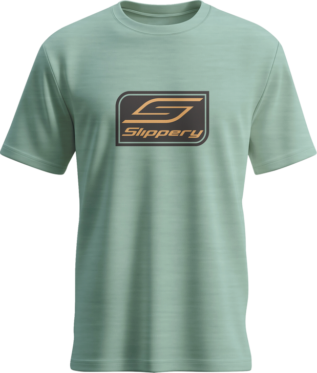Slippery Tee Slippery Crest Heather Dusty Sage Xl