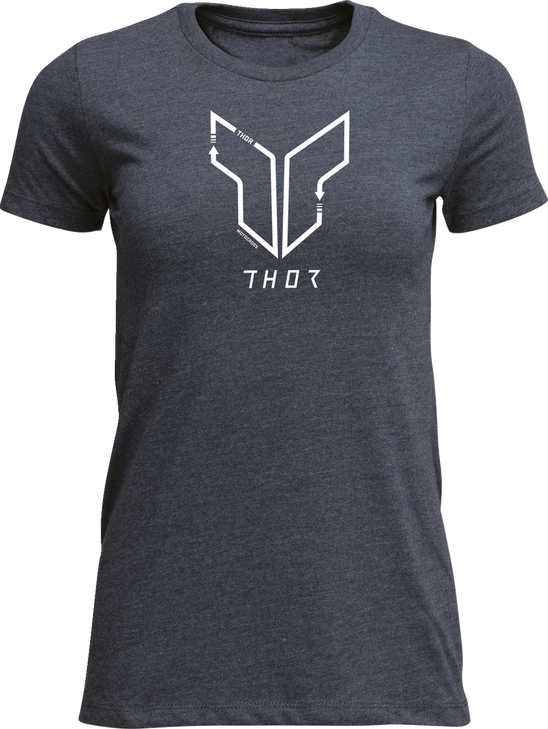 Women'S Trax T-Shirt - Navy - Medium