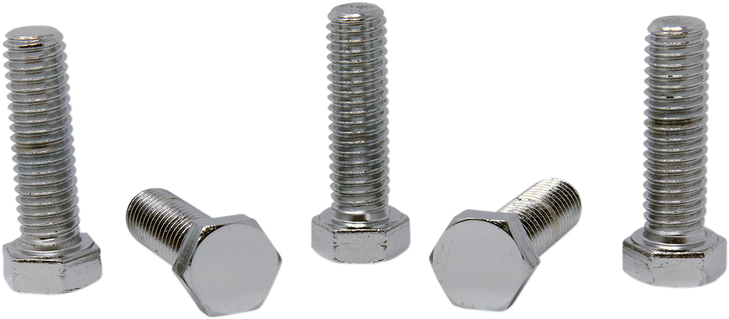 Drag Specialties Bolts - Hex-Head - Chrome - 7/16"-14 X 1-1/2"