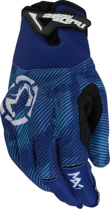 Moose Racing Mx1 Gloves - Blue - Medium 3330-7370
