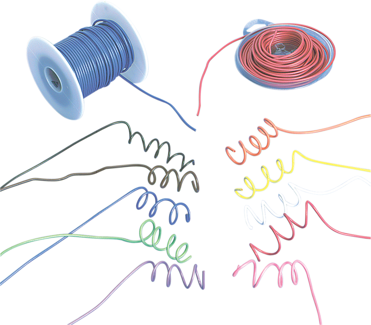 Drag Specialties 16-Gauge Primary Wire - White - 35'