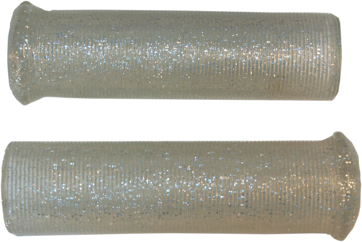 Emgo Grips - Retro - Metal - 1" - Silver 42-21119