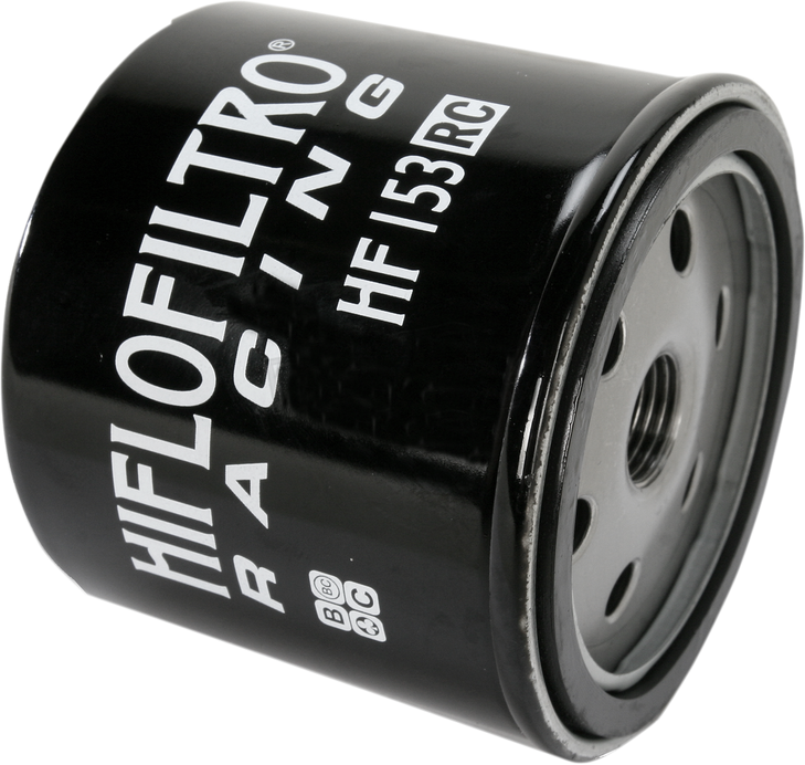 Hiflofiltro Racing Oil Filter - Black Hf153Rc