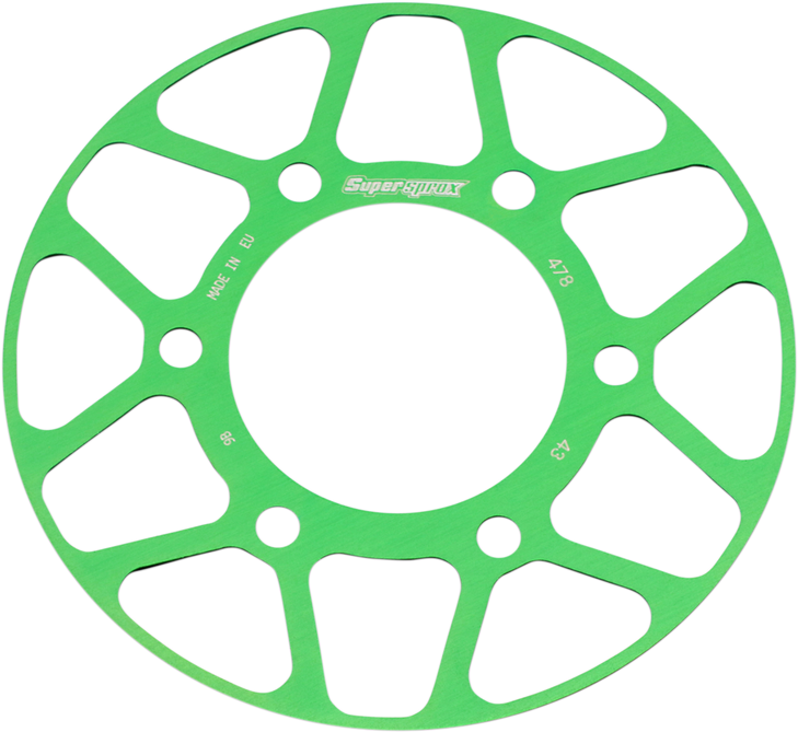 Supersprox Edge Rear Sprocket Insert - Green - 43 Tooth Racd-478-43-Grn
