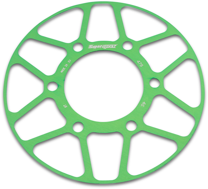 Supersprox Edge Rear Sprocket Insert - Green - 46 Tooth Racd-478-46-Grn