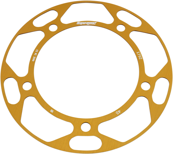 Supersprox Edge Rear Sprocket Insert - Gold - 45 Tooth Racd-1792-45-Gld