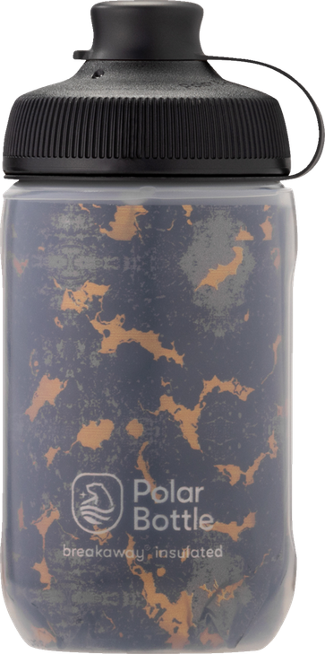 Polar Bottle Breakaway Muck Insulated Bottle- Shatter - Charcoal/Copper - 12 Oz. Inb12Oz09Mg