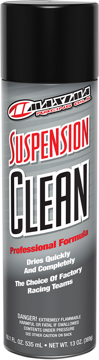 Maxima Racing Oil Suspension Cleaner - 13 Oz. Net Wt. - Aerosol 71920