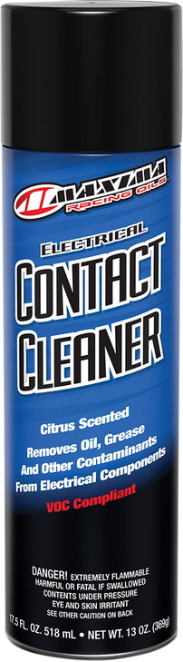Maxima Racing Oil Citrus Scented Contact Cleaner - 13 Oz. Net Wt. - Aerosol 72920
