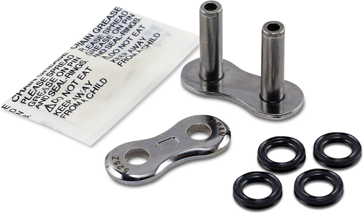 Threed 525 Z - Connecting Link - Chrome - Rivet 525Z/3D-Mlj/C