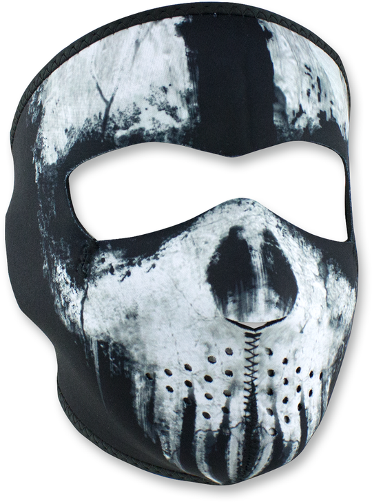 Zan Headgear Full-Face Mask - Ghost Skull Wnfm409