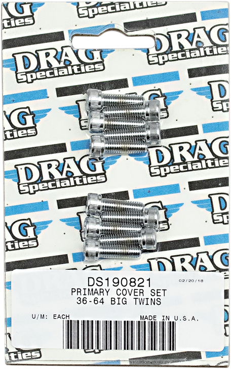 Drag Specialties Cover Bolts - Socket - Head Primary - Big Twin