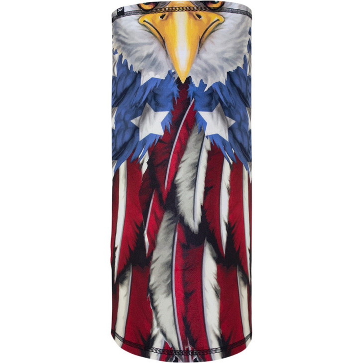 Zan Headgear Motley Tube Sportflex Neck Tube - Usa Eagle Tl454