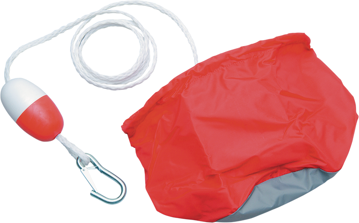 Parts Unlimited Anchor Bag With Rope/Float - Pwc - Red