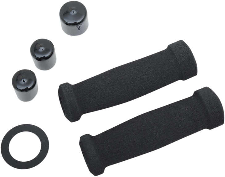 Grab On Grips - Comfort - Atv - Black Mc307