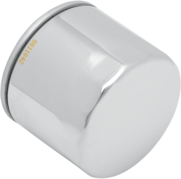 Hiflofiltro Oil Filter - Chrome Hf172C