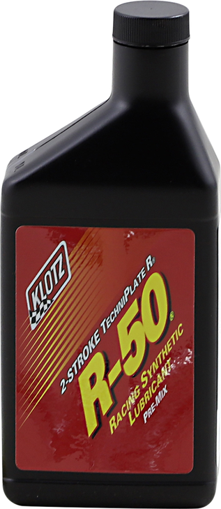 Klotz Oil R-50 Racing Techniplate Synthetic 2-Stroke Premix Oil - 1 Us Pint Kl-102