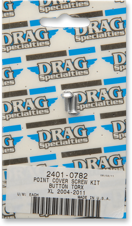 Drag Specialties Bolt Kit - Point Cover - Xl