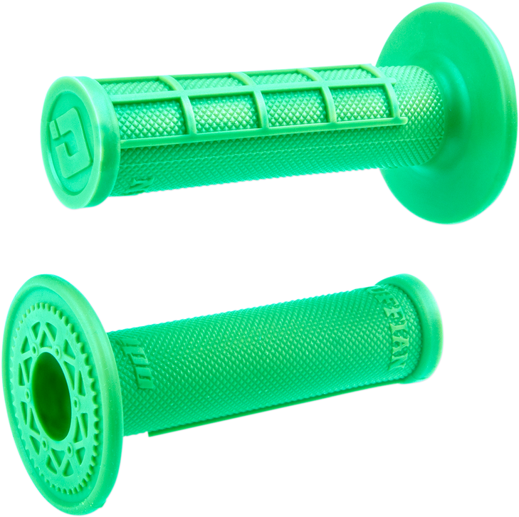 Odi Grips - Ruffian - Half Waffle - Fluorescent Green H01Rffn