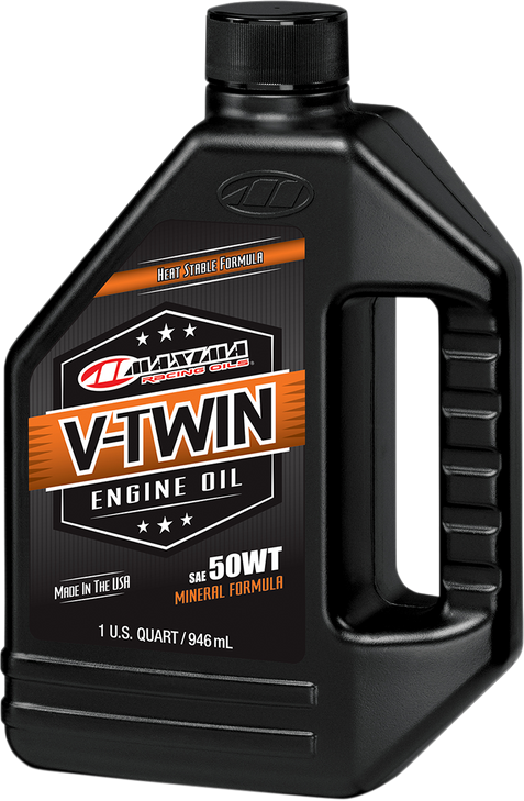 Maxima Racing Oil V-Twin Oil - 50Wt - 1 U.S. Quart 30-07901