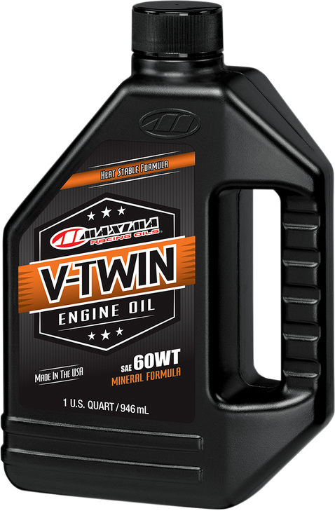 Maxima Racing Oil V-Twin Oil - 60Wt - 1 U.S. Quart 30-08901