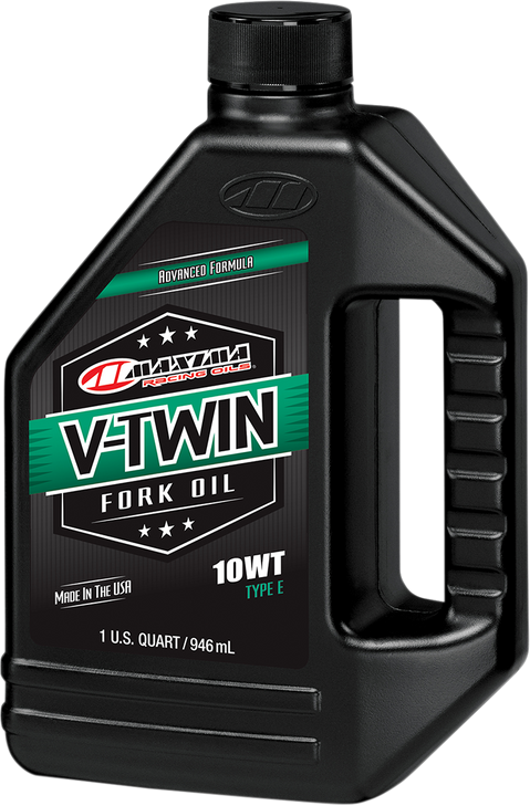 Maxima Racing Oil V-Twin Fork Oil - 10Wt - 1 U.S. Quart 50-02901