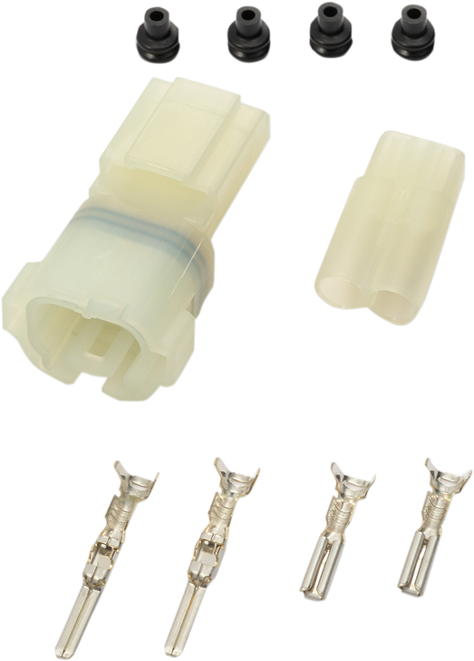 Shindy Multi-Conductor Electrical Connectors - Two-Pin - Water-Resistant 16-622