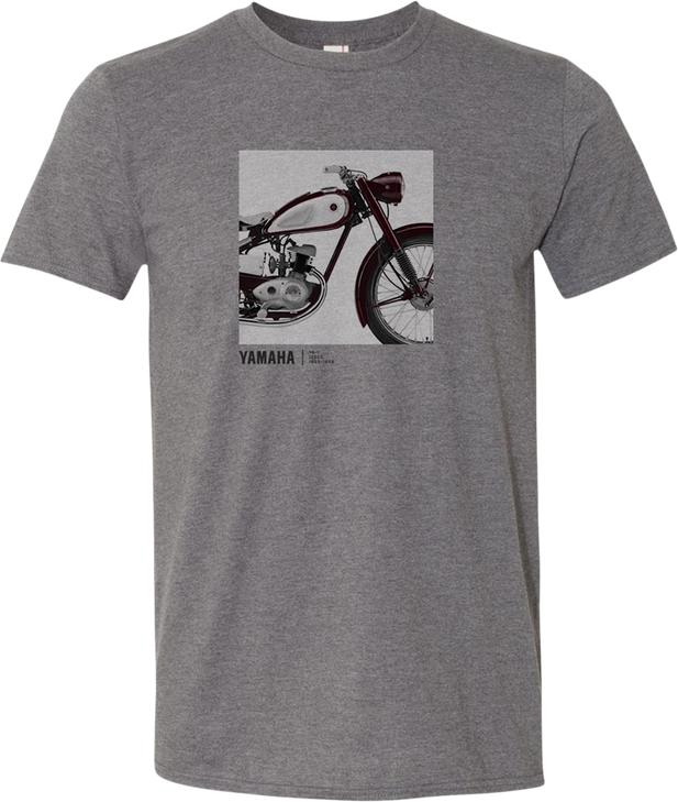 Yamaha Apparel Yamaha Classic T-Shirt - Heather Graphite - Medium Np21A-M1799-M