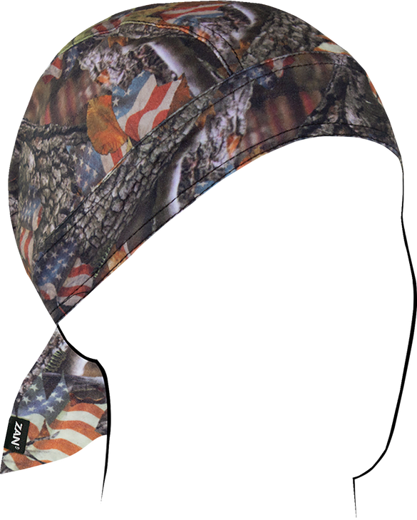 Zan Headgear Flydanna Sportflex - Patriotic Forest Camo Zl605