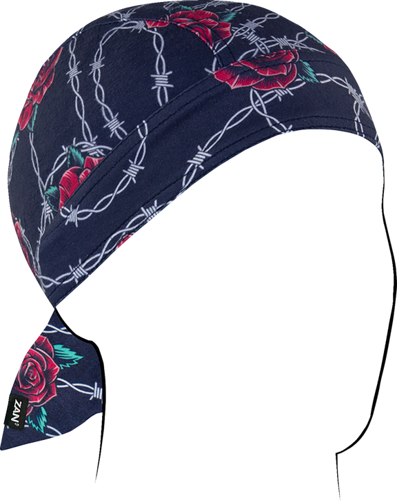 Zan Headgear Flydanna Sportflex - Barbed Wire Roses Zl604
