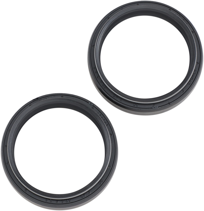 Parts Unlimited Front Fork Seals - 43 Mm Id X 52.9 Mm Od X 9/11.4 Mm T