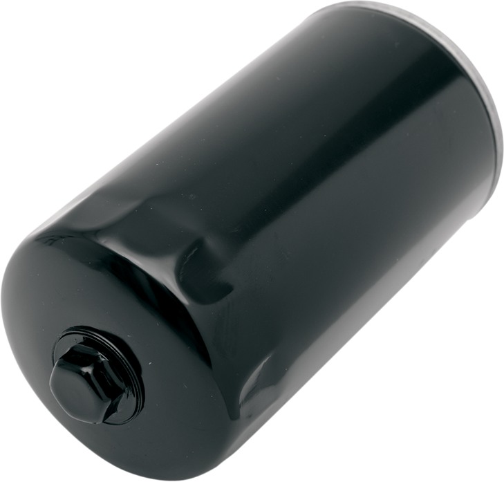 Drag Specialties Oil Filter With Nut - Black - Dyna