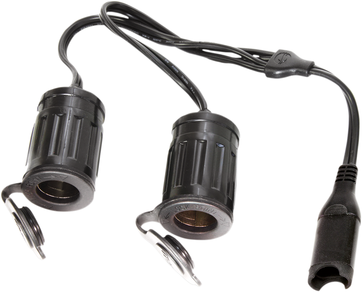 Tecmate Y-Splitter - Sae To Dual Socket Adapter O-26