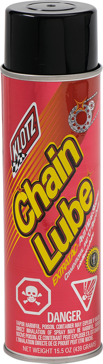 Klotz Oil Aerosol Chain Lube - 15.5 Oz. Net Wt. - Aerosol Kl-605