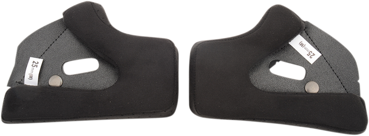 Biltwell Gringo/Gringo S Cheek Pads - 29 Mm Cp-Grg-Blk-29