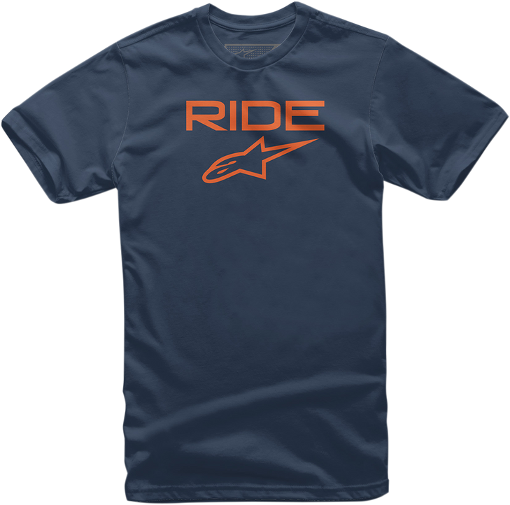 Ride 2.0 T-Shirt - Navy/Orange - Xl 1038720007032Xl