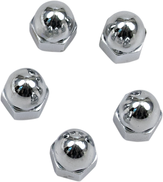 Drag Specialties Nut - Acorn - Chrome - 1/2"-20