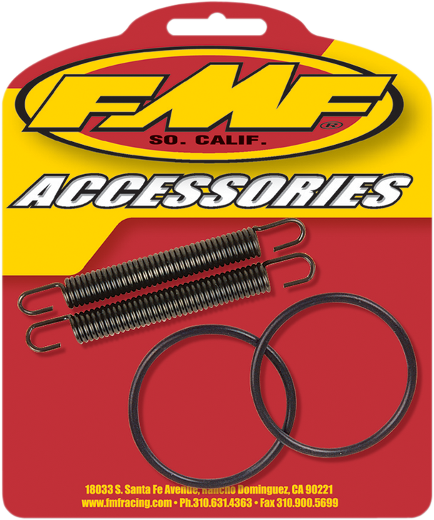 Fmf Pipe Spring/O-Rings Kit 011307