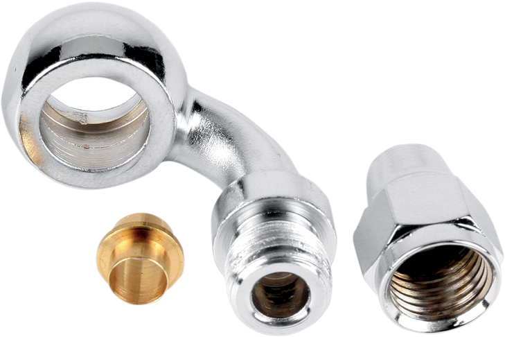 Drag Specialties Banjo Fitting - 3/8"/10Mm - 35 Degree