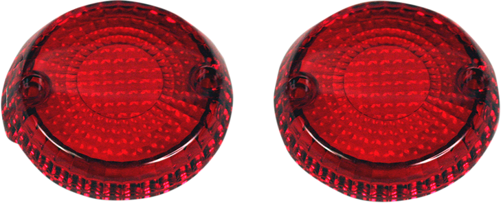 Custom Dynamics Replacement Signal Lenses - Red Rstl-1300