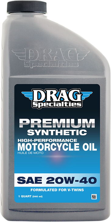 Drag Specialties Oil Synthetic Engine Oil - 20W-40 - 1 U.S. Quart