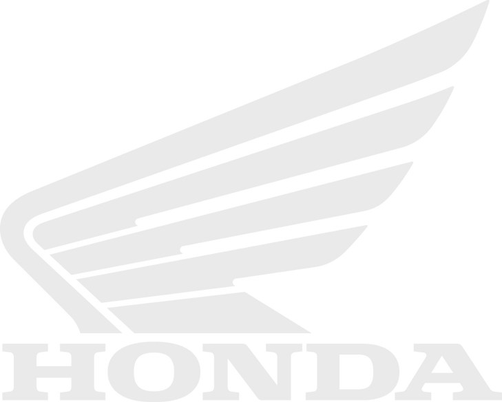 Factory Effex Logo Decals - Honda Wing - White - 3 Pack 04-2692