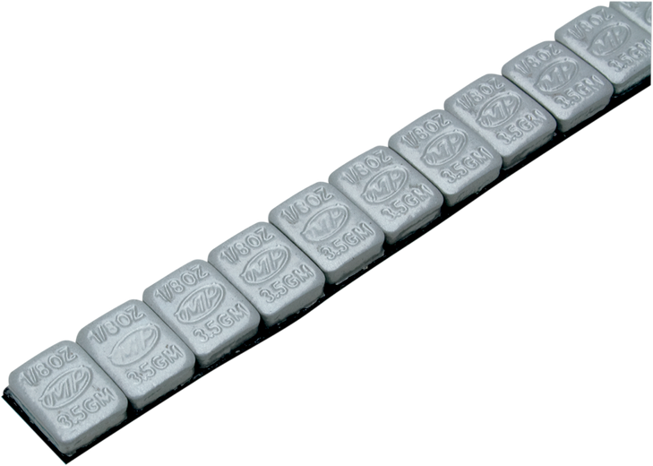 Motion Pro Wheel Weights - Adhesive Stick-On - Silver - 1/8 Oz - 144 Pack 08-0552