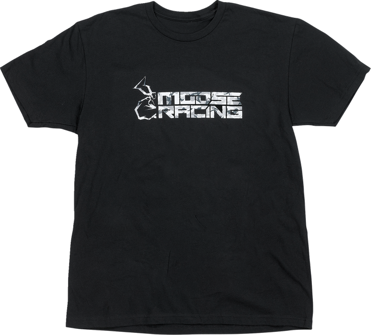 Moose Racing Camo T-Shirt - Black - Medium 3030-22724