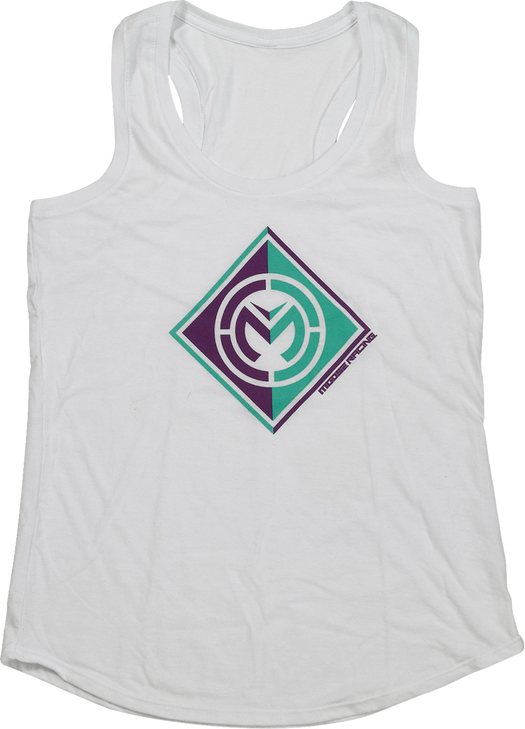 Moose Racing Women'S Insignia Tank - White - Medium 3031-4163