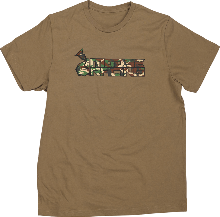 Moose Racing Youth Camo T-Shirt - Tan - Medium 3032-3687